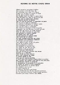 RECEUIL DE POEMES D ANDRE NICOSIA - INOUBLIABLE ORAN (4)